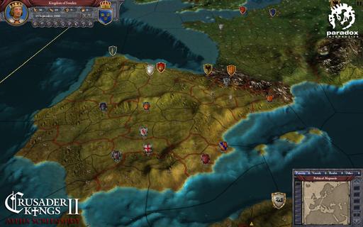 Crusader Kings 2 - Crusader Kings II новые скрины с Rtsguru.com